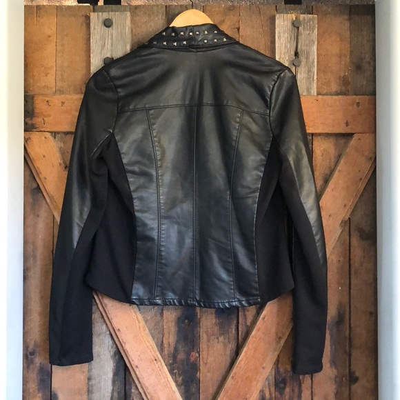 Dynamite casual faux leather jacket - Picture 2 of 2